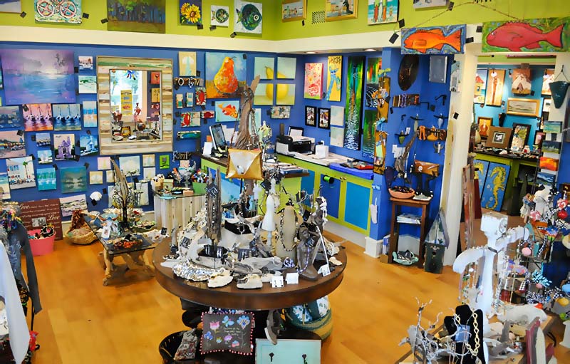 The Blue Giraffe Gallery ~ An Art Gallery In Watercolor & Seaside Florida