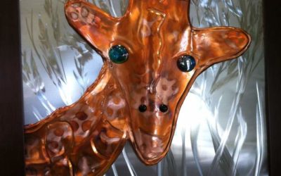 Copper Giraffe by David Williams